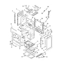 Whirlpool YSF387LEKQ0 chassis parts diagram