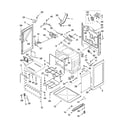 Whirlpool GERC4110PS2 chassis parts diagram