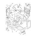 Whirlpool GERC4110PQ3 chassis parts diagram