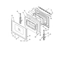 Whirlpool GERC4110PQ3 door parts, optional parts diagram