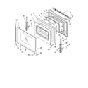 Whirlpool GERC4120PB3 door parts, optional parts (not included) diagram