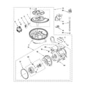 Whirlpool GU2200XTSQ2 pump and motor parts diagram
