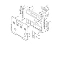 Whirlpool WERE3000PQ1 control panel parts diagram