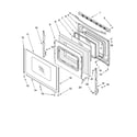 Whirlpool WERP3000PQ1 door parts, optional parts diagram