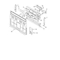 KitchenAid YKERA205PW1 control panel parts diagram