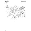 Whirlpool YSF315PEPQ1 cooktop parts diagram