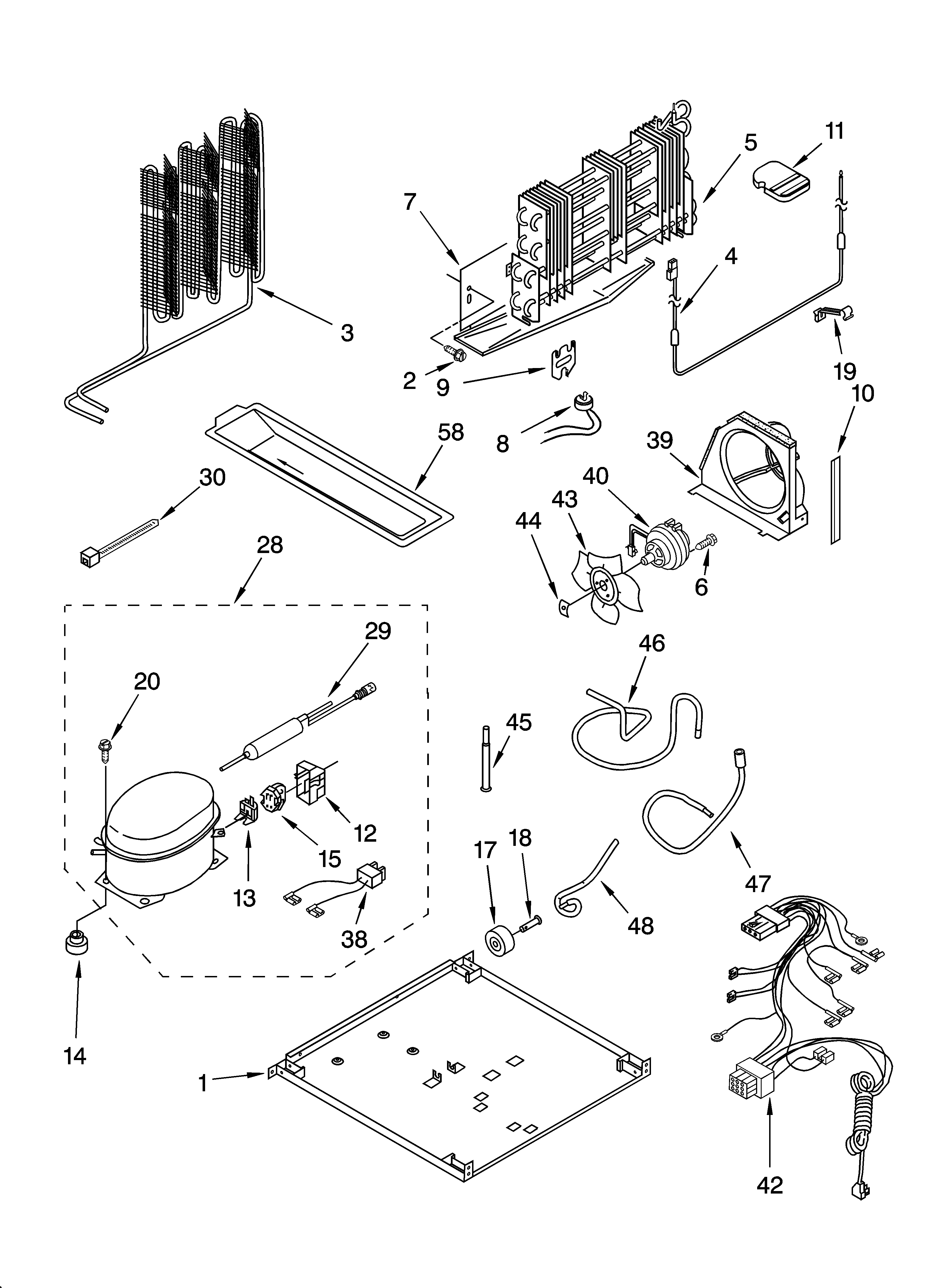 Inglis IJT195300 unit parts diagram
