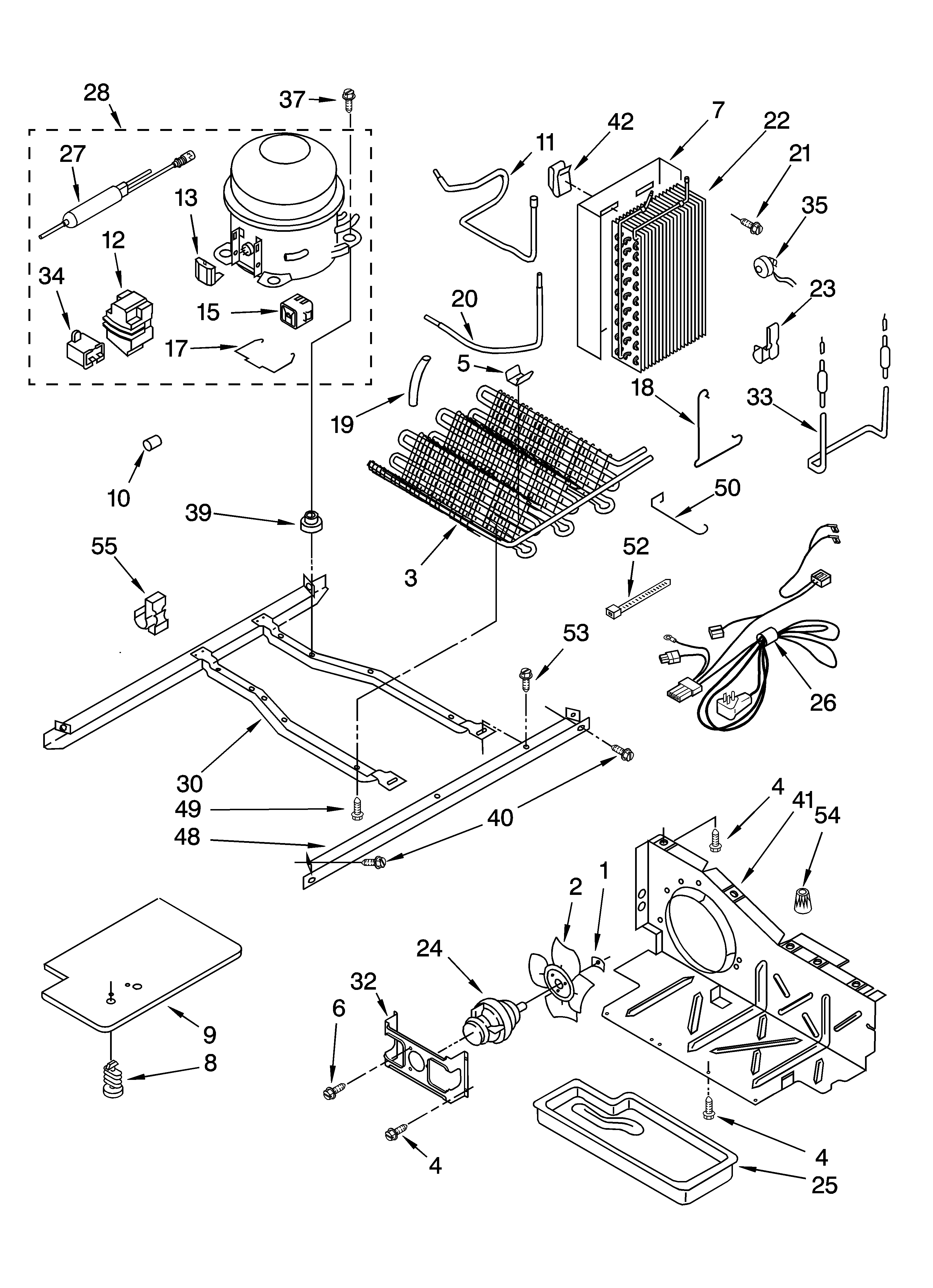 Inglis IKS203304 unit parts diagram