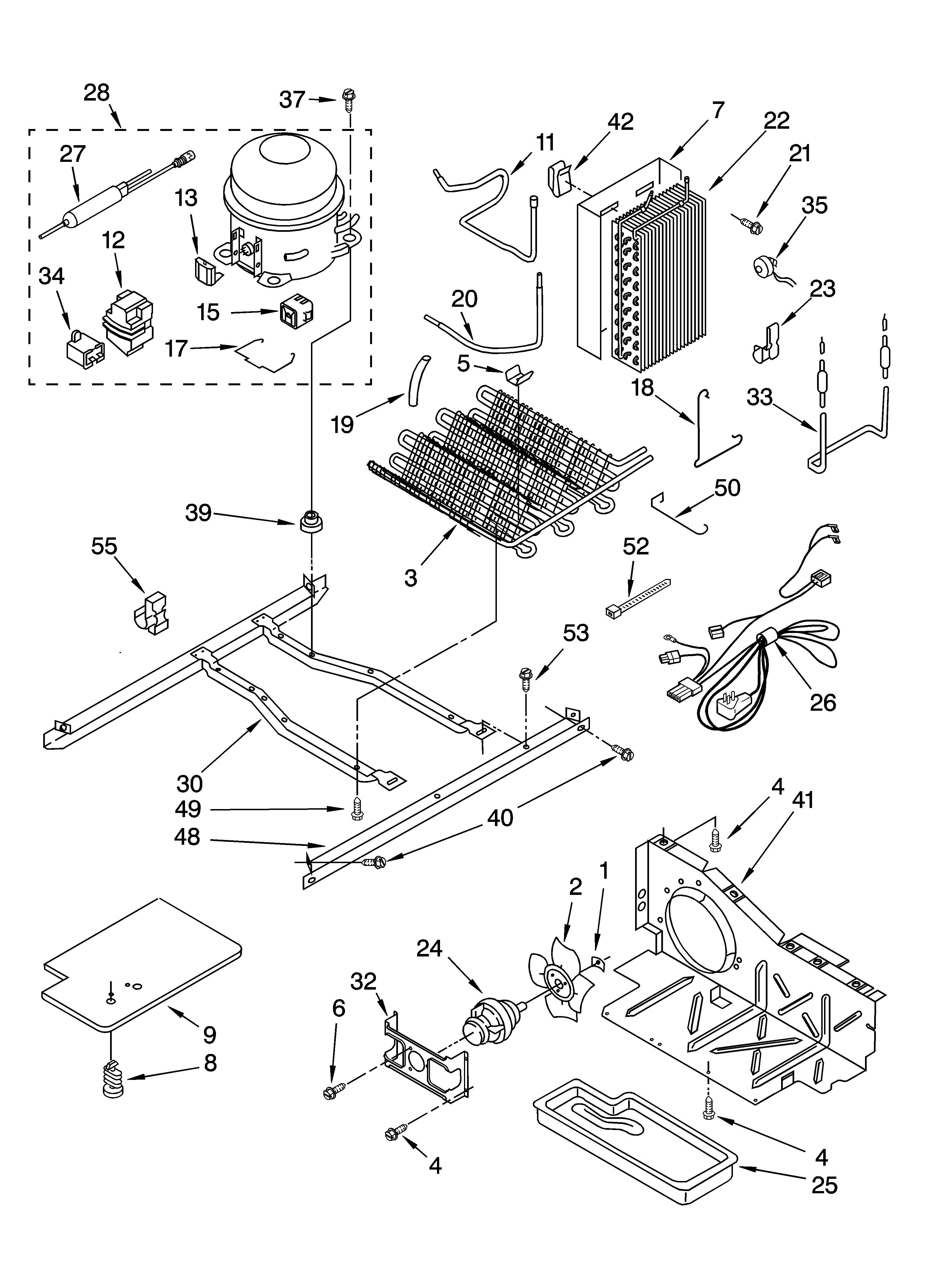 Inglis IMS204300 unit parts diagram