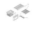KitchenAid KSSO42QMB03 freezer shelf parts diagram
