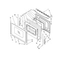 Whirlpool SF362LXSS1 door parts diagram