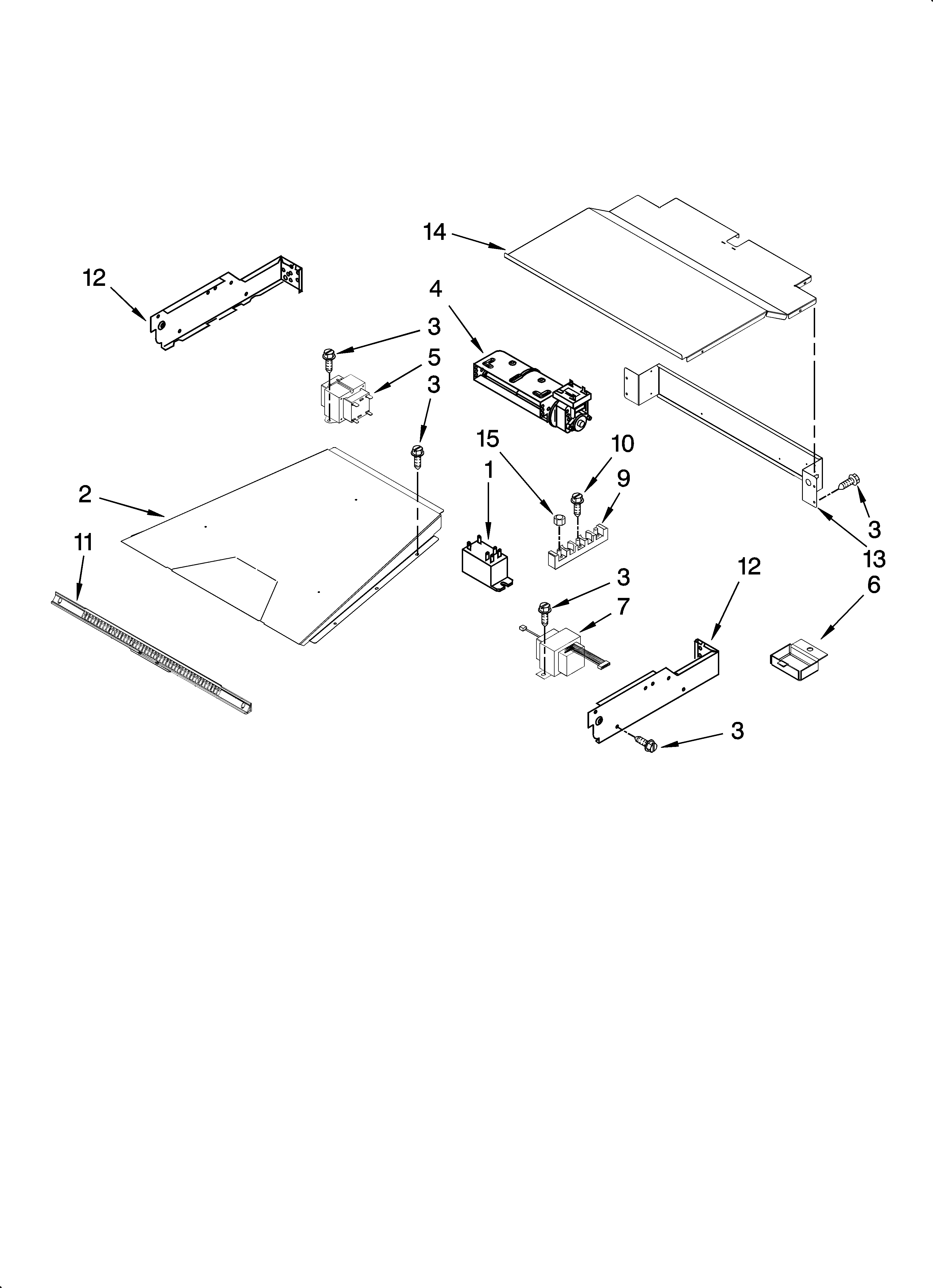 KitchenAid KEBS207SSS00 top venting parts, optional parts diagram