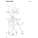 KitchenAid KFBU271TSS00 serving cart parts diagram