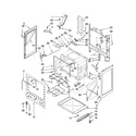 Whirlpool RF462LXSQ2 chassis parts diagram