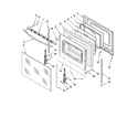 Whirlpool RF462LXSQ2 door parts, optional parts diagram