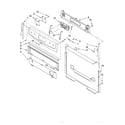 Whirlpool SF265LXTT0 control panel parts diagram