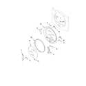 Whirlpool 3RAWZ480ESQ0 door parts, optional parts (not included) diagram