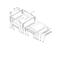 Whirlpool YGY398LXPQ03 drawer parts diagram