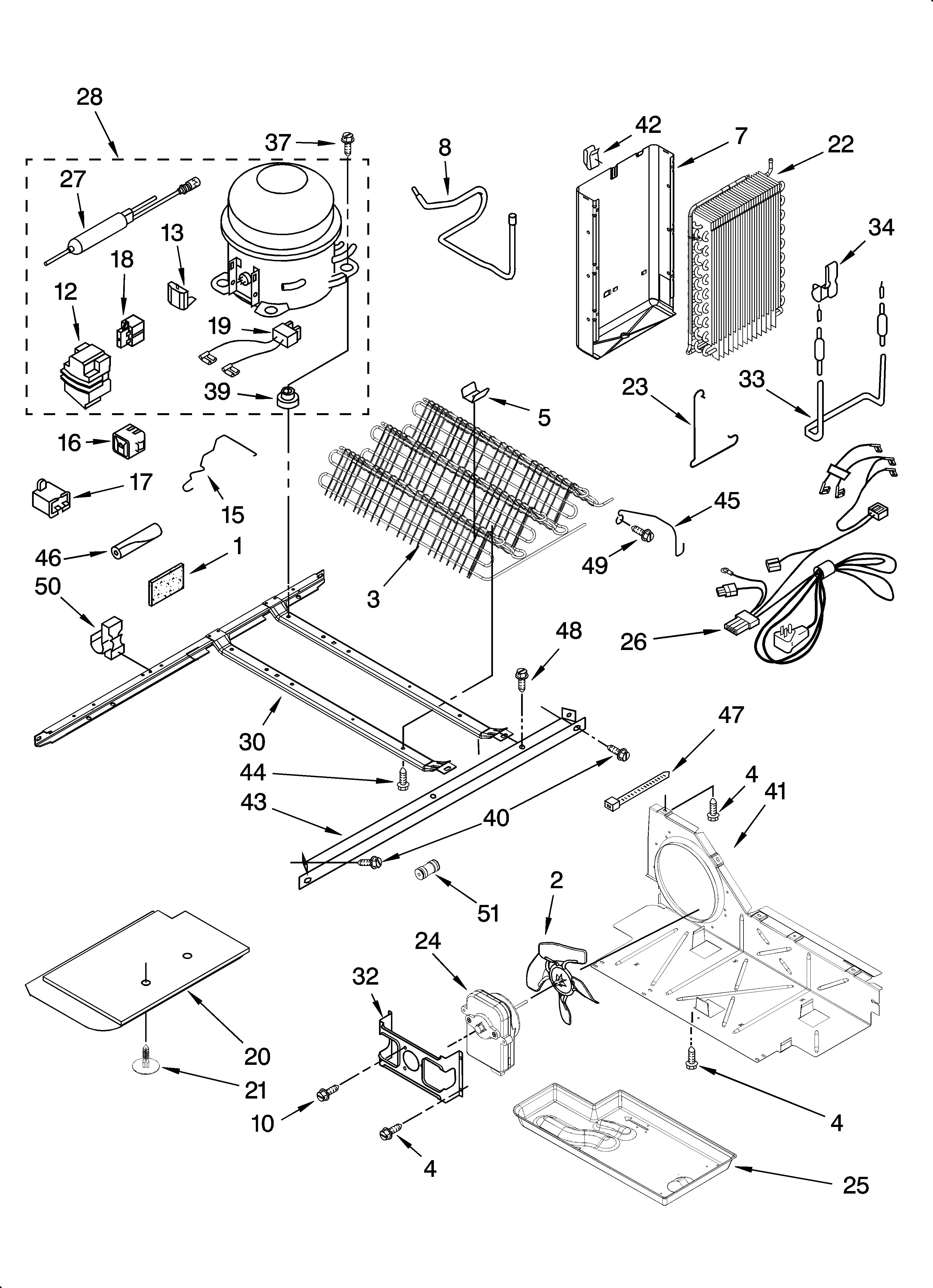 Whirlpool 7GS5FHAXTA00 unit parts diagram