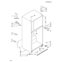 Whirlpool 8GT9FTKXST01 cabinet parts diagram