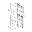 Whirlpool ET0MSRXTQ00 door parts diagram