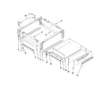 Whirlpool YGY396LXPS03 drawer parts diagram