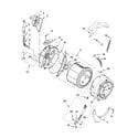 Maytag MHWZ600TB00 tub and basket parts, optional parts (not included) diagram