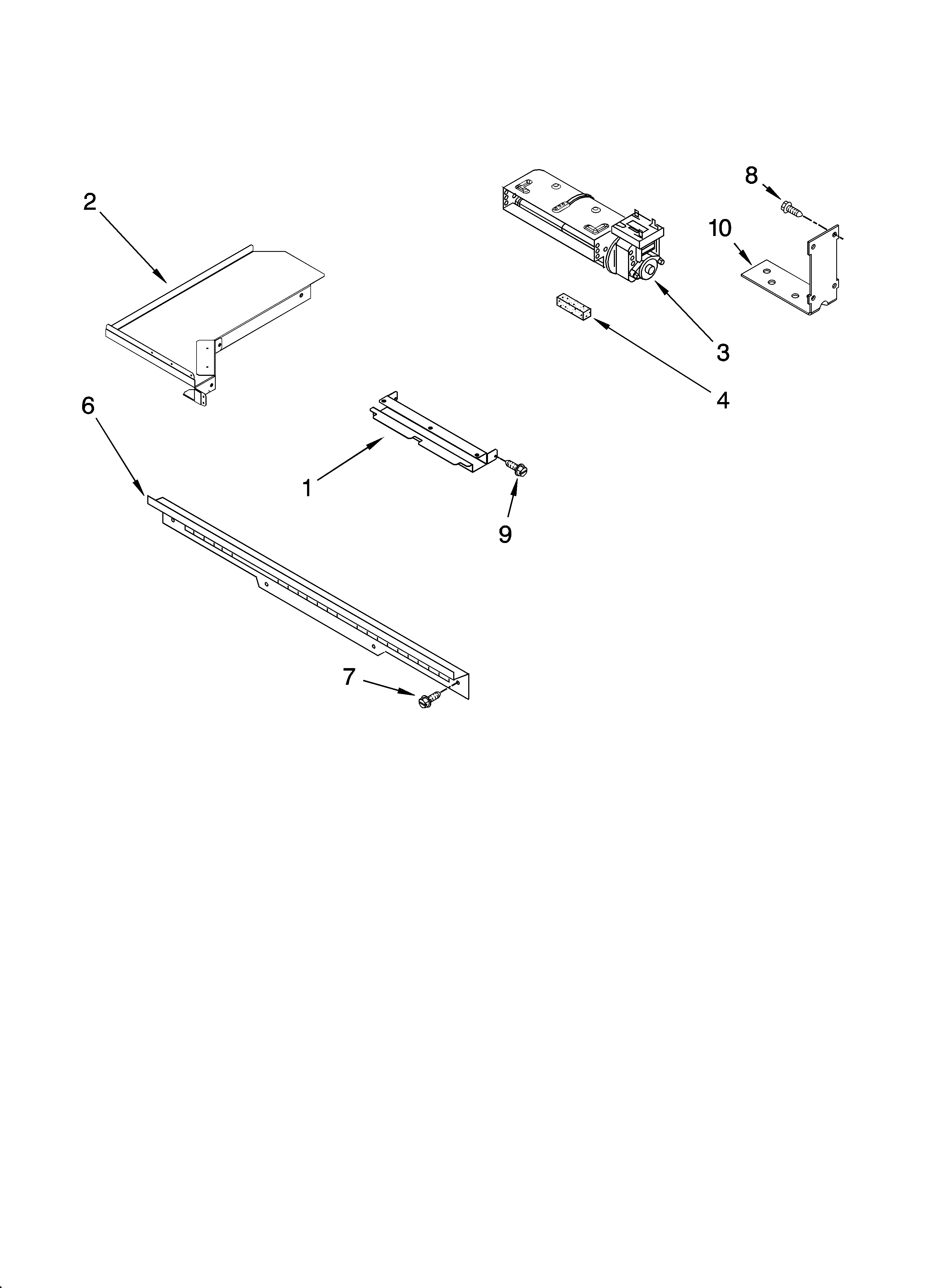 Whirlpool GW395LEPT05 top venting parts diagram