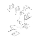 Whirlpool ACM122PT1 air flow and control parts diagram