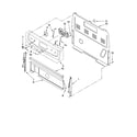 Whirlpool RF272LXTD1 control panel parts diagram