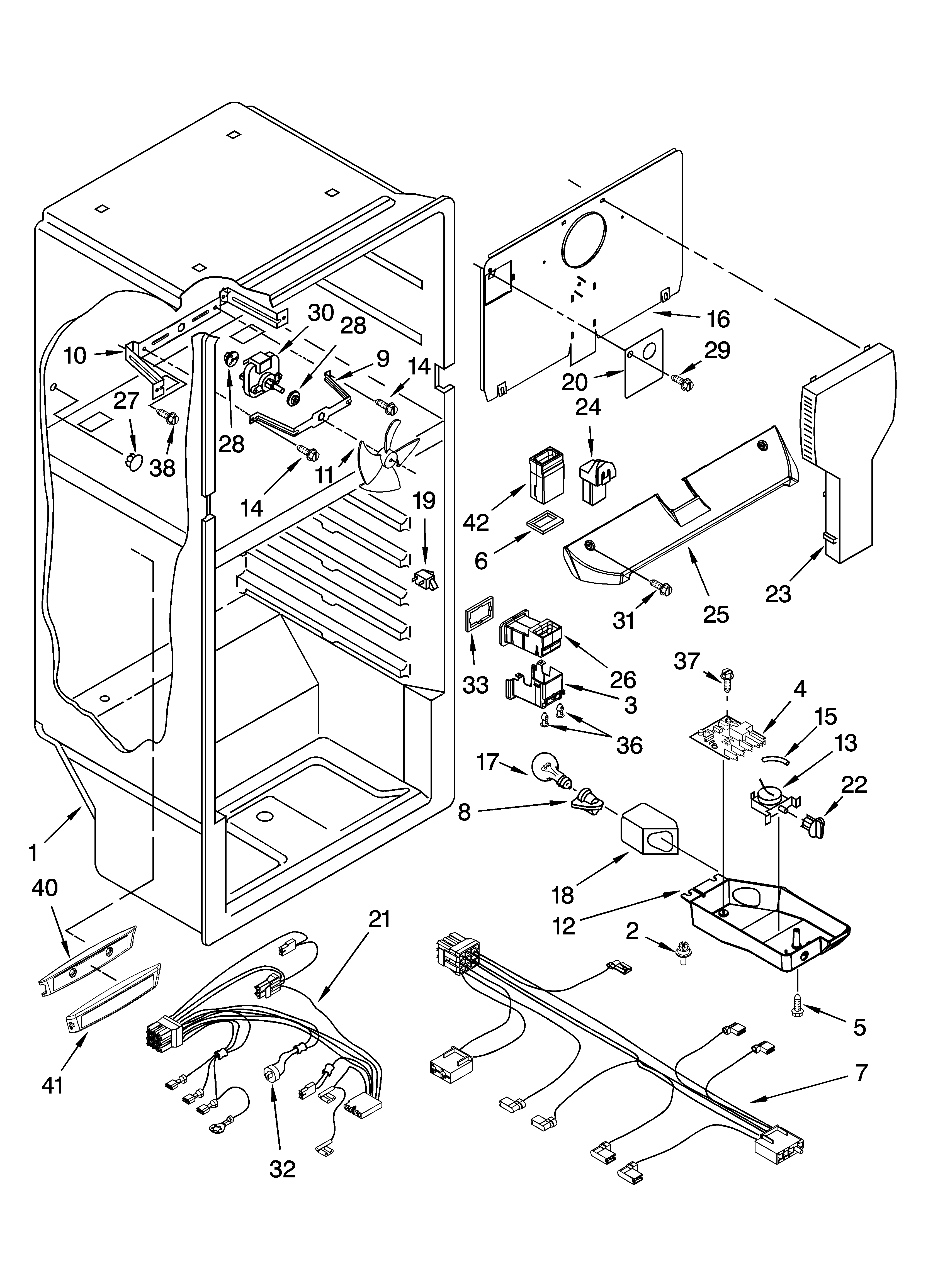 Whirlpool ER8MHKXRB02 liner parts diagram