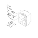 KitchenAid KBRS19KTSS00 refrigerator liner parts diagram