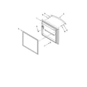 KitchenAid KBRS19KTSS00 freezer door parts, optional parts (not included) diagram