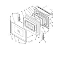 Whirlpool WERP4110SB2 door parts, optional parts diagram