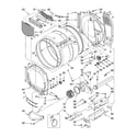 Maytag YMED9600TK0 bulkhead parts diagram