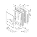 Whirlpool GB2SHKXLB01 refrigerator door parts diagram