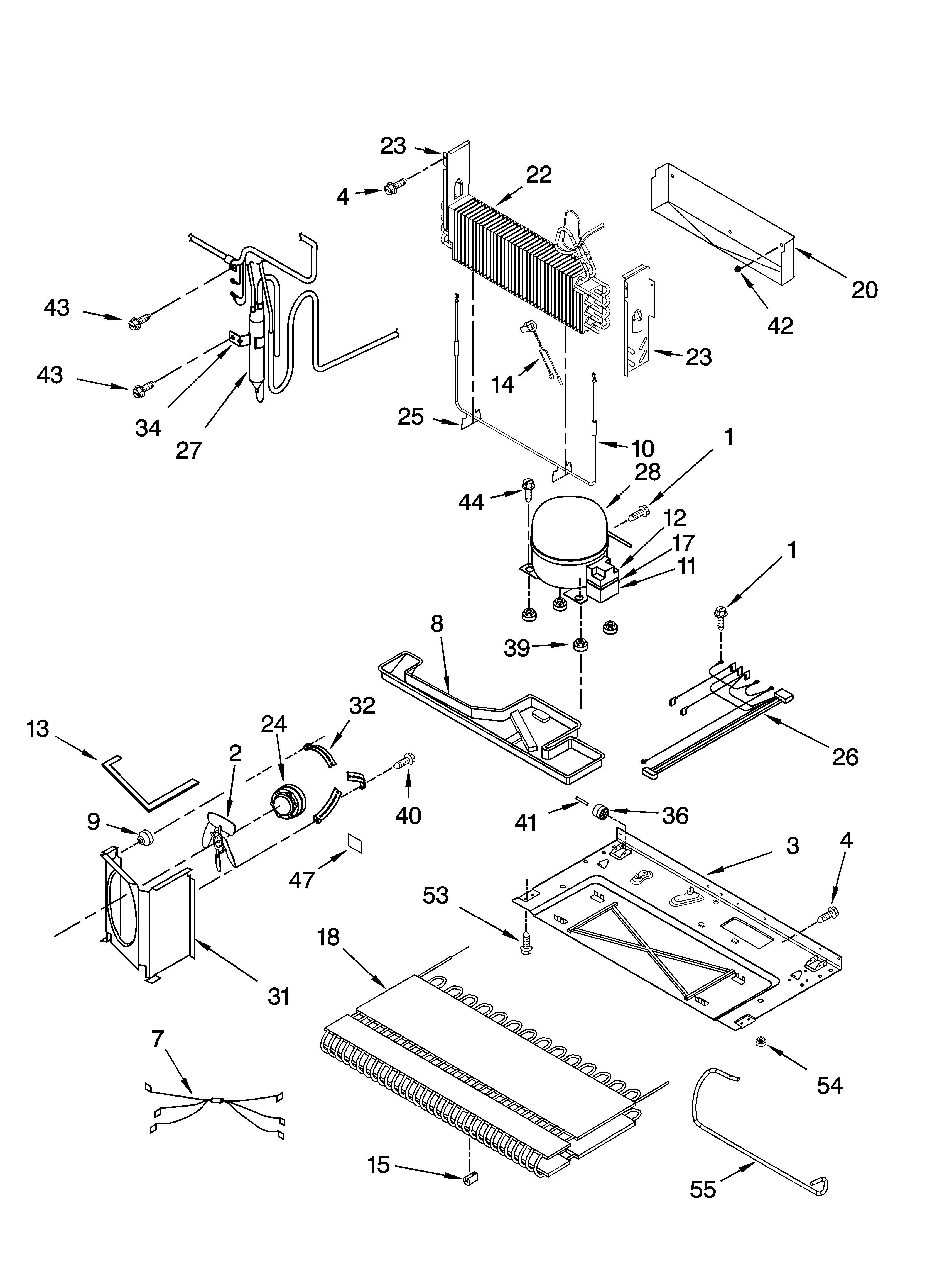 Whirlpool GB2SHKXLQ01 unit parts diagram
