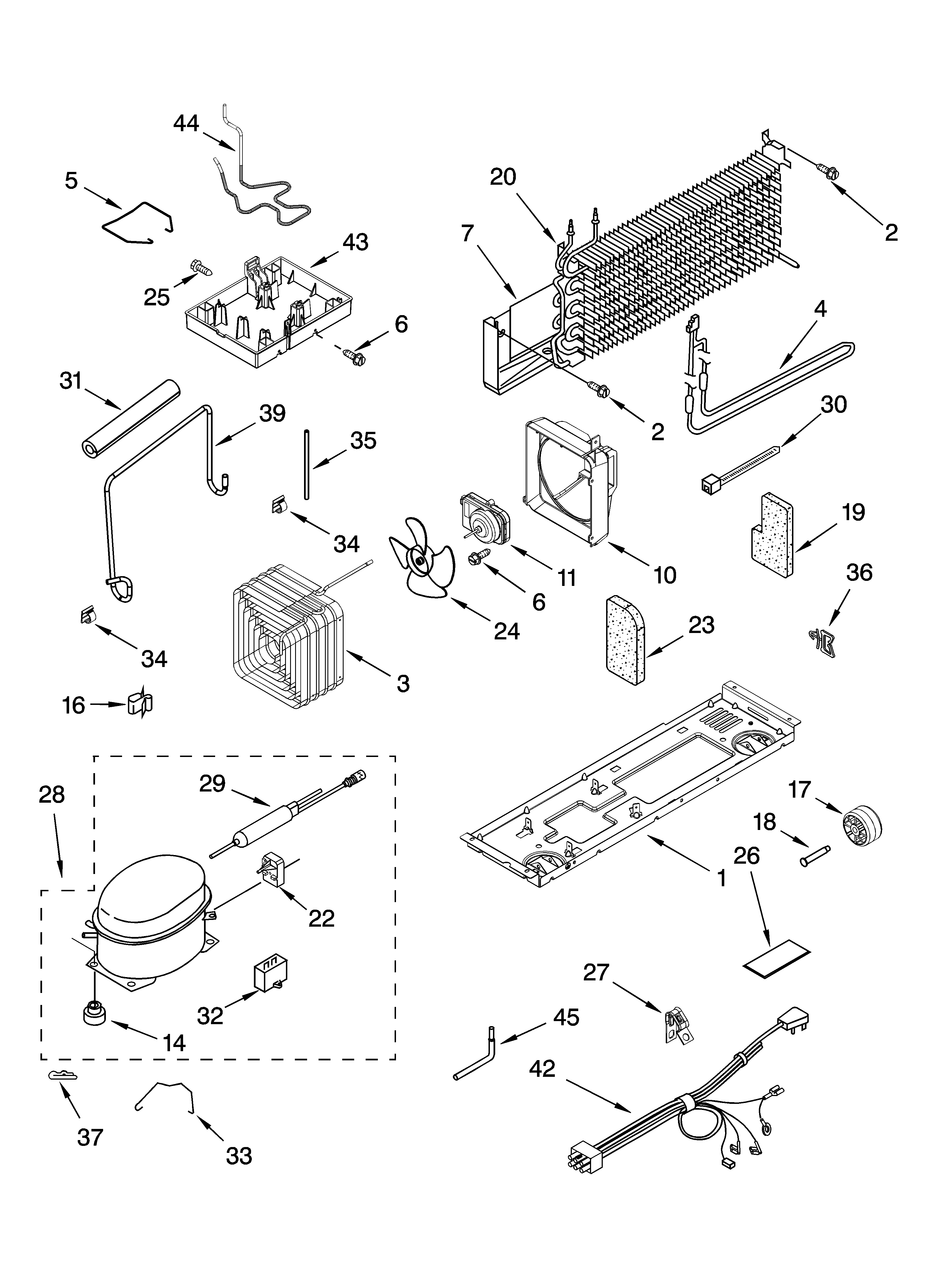 Inglis IST163301 unit parts diagram