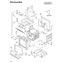 KitchenAid KEBS278SWH00 oven parts diagram