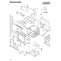 KitchenAid KEMS378SBL00 oven parts diagram
