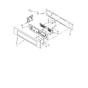 KitchenAid KEMS378SBL00 control panel parts diagram