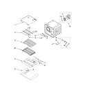 KitchenAid KEMS378SBL00 internal oven parts diagram