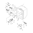 KitchenAid KBFS20ETWH00 refrigerator liner parts diagram