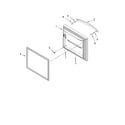 KitchenAid KBFS20ETWH00 freezer door parts diagram
