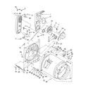 Maytag MGD5820TW0 bulkhead parts diagram