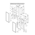 Amana AFI2538AEW12 refrigerator door parts diagram