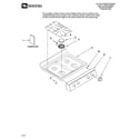 Maytag MGRH865QDQ10 cooktop parts diagram