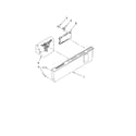 KitchenAid KUDU03FTBL1 control panel parts diagram