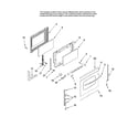 Amana AGR5725RDQ15 door parts diagram