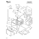Whirlpool GBD307PRS02 lower oven parts diagram